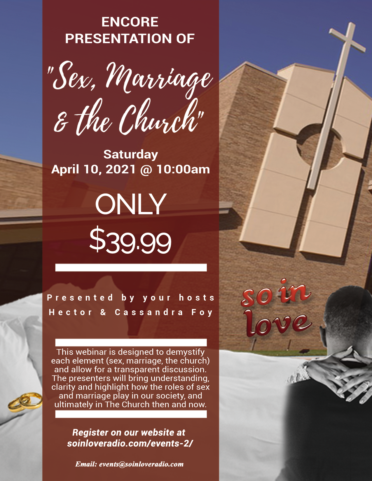 Sex, Marriage & The Church