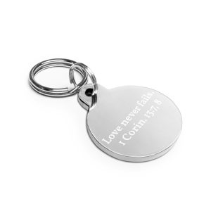 Love Series Engraved Keychain or Pet Tag