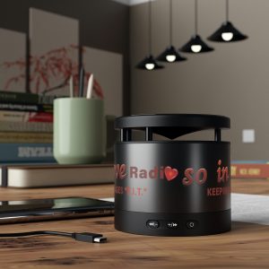 "So In Love" Metal Bluetooth Speaker and Wireless Charging Pad